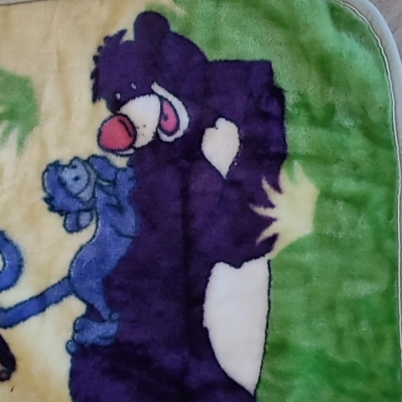Disney Baby The Jungle Book Plush Nursery Blanket - Picture 3 of 5